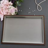 Maxbell 2xVelvet Jewelry Tray Bead Pendant Showcase Stackable for Woman Gift Store