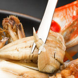 Maxbell 3xStainless Steel Crab Forks Dishwasher Safe Seafood Forks for Kitchen Gadgets Silver