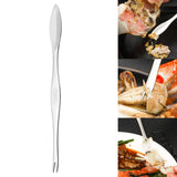 Maxbell 4xStainless Steel Crab Forks Dishwasher Safe Seafood Forks for Kitchen Gadgets Silver