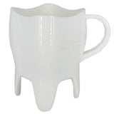 Maxbell 4x1x Dental Tooth Shaped Novelty Gift ABS Coffee Cup for Home Restaurant