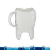 Maxbell 2x1x Dental Tooth Shaped Novelty Gift ABS Coffee Cup for Home Restaurant