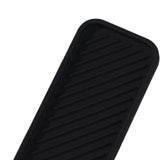 Maxbell 3xKitchen Organizer Tray Quick Drying Waterproof for Kitchen Makeup Shampoo Black