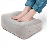 Under Desk Footrest Ergonomic Footrest Flocked Feet Soft for office GREY