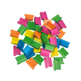 Maxbell 4xMini Stapler Classroom Small Stapler Set Fixing Stationery Multicolor Clips