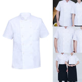Maxbell 2xUniversal Chef Clothes Cotton Uniform Lightweight for Cooking men M