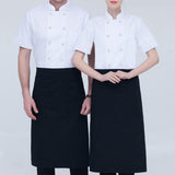 Maxbell 2xUniversal Chef Clothes Cotton Uniform Lightweight for Cooking men M