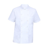 Maxbell 2xUniversal Chef Clothes Cotton Uniform Lightweight for Cooking men M