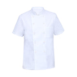 Maxbell 2xUniversal Chef Clothes Cotton Uniform Lightweight for Cooking men M