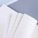 Maxbell 2xTravel Writing Notebook Diary Book Portable with Sticker for Diary Gifts Red