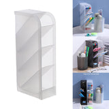 Maxbell 2xPencil Dispenser Desk Stationery Organizer 4 Layer for Home Office Organizer white oblique