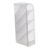 Maxbell 2xPencil Dispenser Desk Stationery Organizer 4 Layer for Home Office Organizer white oblique