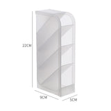 Maxbell 2xPencil Dispenser Desk Stationery Organizer 4 Layer for Home Office Organizer white oblique