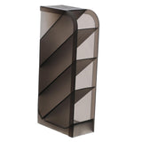 Maxbell 2xPencil Dispenser Desk Stationery Organizer 4 Layer for Home Office Organizer grey oblique