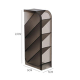 Maxbell 2xPencil Dispenser Desk Stationery Organizer 4 Layer for Home Office Organizer grey oblique