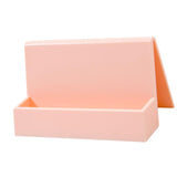 Maxbell 2xName Card Rack Durable Office Supplies Sturdy for Countertop Desk Desktop Pink