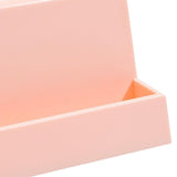Maxbell 4xName Card Rack Durable Office Supplies Sturdy for Countertop Desk Desktop Pink