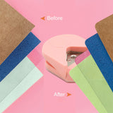 Maxbell 3xPaper Corner Rounder R4 DIY Crafts for Business Cards Photo Card Making Pink