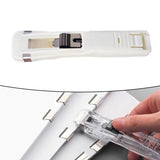 Maxbell 4xPaper Clamps Organizing Supplies Binding Stationery for Dorm Kitchen Home White
