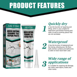 Maxbell 2xTile Repair Paste Quick Drying Household Tool Portable for Home Bedroom Floor