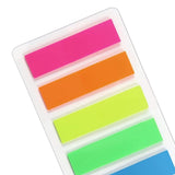 Maxbell 2xIndex Tabs Writable Page Sticky Notes for Diaries Book Markers Magazines Seven Colors