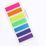 Maxbell 2xIndex Tabs Writable Page Sticky Notes for Diaries Book Markers Magazines Seven Colors