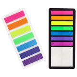Maxbell 4xIndex Tabs Writable Page Sticky Notes for Diaries Book Markers Magazines Seven Colors
