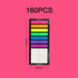Maxbell 2xIndex Tabs Writable Page Sticky Notes for Diaries Book Markers Magazines with Note