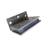 Maxbell 2xShower Glass Door Hinges 90° Metal Hardware Rectangle for Cabinet Showcase
