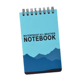 Maxbell 4xSpiral Notebook Writing Pads Pocket notebook for Office Stationry blue