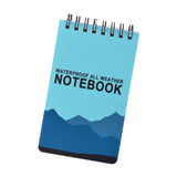 Maxbell 4xSpiral Notebook Writing Pads Pocket notebook for Office Stationry blue
