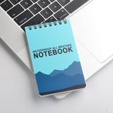 Maxbell 2xSpiral Notebook Writing Pads Pocket notebook for Office Stationry blue