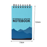 Maxbell 3xSpiral Notebook Writing Pads Pocket notebook for Office Stationry blue
