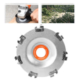 Maxbell 3xPortable Wood Carving Chain Disc Attachment for Shaping Carving Polishing 4 inch 14 tooth