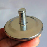 Maxbell 3x5x Furniture Levelers Metal Leveling Screw Foot Pad for Furniture Legs Table