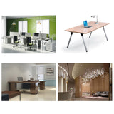 Maxbell 3x5x Furniture Levelers Metal Leveling Screw Foot Pad for Furniture Legs Table