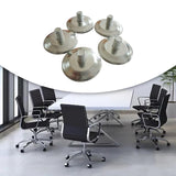 Maxbell 3x5x Furniture Levelers Metal Leveling Screw Foot Pad for Furniture Legs Table