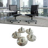 Maxbell 3x5x Furniture Levelers Metal Leveling Screw Foot Pad for Furniture Legs Table