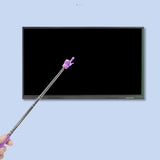 Maxbell 2xHand Pointer Accs Portable Teacher Pointer Finger Design for Home Whiteboard Black