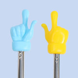 Maxbell 3xHand Pointer Accs Portable Teacher Pointer Finger Design for Home Whiteboard Black