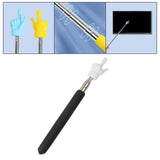 Maxbell 3xHand Pointer Accs Portable Teacher Pointer Finger Design for Home Whiteboard Black