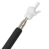 Maxbell 3xHand Pointer Accs Portable Teacher Pointer Finger Design for Home Whiteboard Black