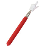 Maxbell 3xHand Pointer Accs Portable Teacher Pointer Finger Design for Home Whiteboard Red