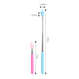 Maxbell 2xHand Pointer Accs Portable Teacher Pointer Finger Design for Home Whiteboard Blue