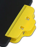 Maxbell 3xSpring Clamps Phone Screen Repair Tool for Curved Screens Crafts Photography yellow