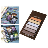 Maxbell 3xIndex Tabs Highlighter Strips Flag Book Flags Tabs for files Magazines Notes Coffee