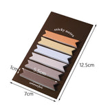 Maxbell 3xIndex Tabs Highlighter Strips Flag Book Flags Tabs for files Magazines Notes Coffee