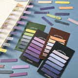 Maxbell 4xIndex Tabs Highlighter Strips Flag Book Flags Tabs for files Magazines Notes Violet