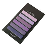 Maxbell 2xIndex Tabs Highlighter Strips Flag Book Flags Tabs for files Magazines Notes Violet