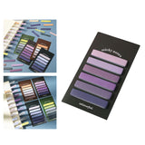 Maxbell 4xIndex Tabs Highlighter Strips Flag Book Flags Tabs for files Magazines Notes Violet