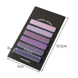 Maxbell 2xIndex Tabs Highlighter Strips Flag Book Flags Tabs for files Magazines Notes Violet